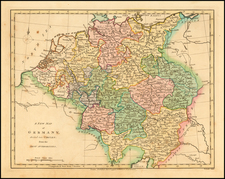 Germany Map By Robert Wilkinson