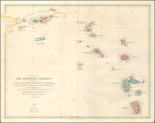 Virgin Islands and Other Islands Map By John Arrowsmith