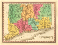 Connecticut Map By Anthony Finley