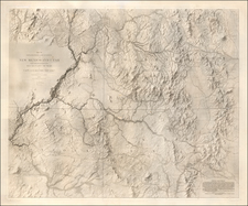 Southwest, Arizona, Colorado, Utah, New Mexico, Rocky Mountains, Rocky Mountains, Colorado and Utah Map By John N. Macomb