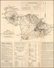 Hawaii and Hawaii Map By H. E. Newton