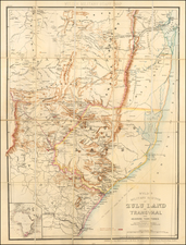 South Africa Map By James Wyld