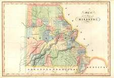 Midwest and Plains Map By Hinton, Simpkin & Marshall