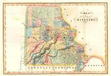 Midwest and Plains Map By Hinton, Simpkin & Marshall