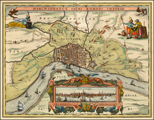  Map By Pieter van den Keere