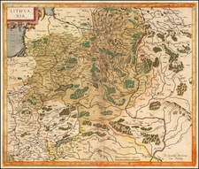 Poland and Baltic Countries Map By Rumold Mercator