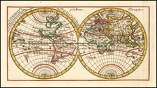 World and California as an Island Map By Anonymous