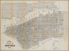 New York City Map By Valentine's Manual