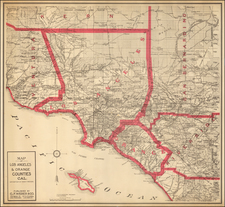 California Map By Punnett Brothers