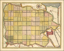 Netherlands Map By Petrus Kaerius