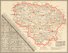 Baltic Countries Map By Anonymous