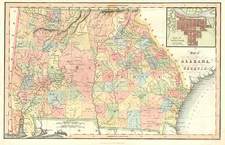 South and Southeast Map By Hinton, Simpkin & Marshall