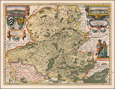  Map By Petrus Kaerius
