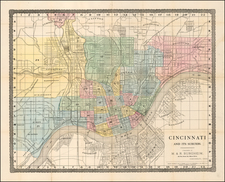 Ohio Map By M & R Burgheim