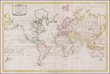 World Map By Thomas Kitchin