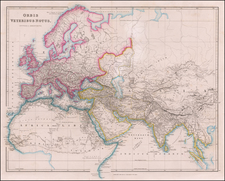 World Map By John Arrowsmith