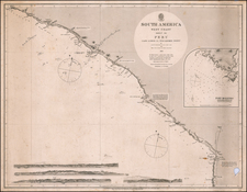 Peru & Ecuador Map By British Admiralty