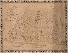 Louisiana and New Orleans Map By William H. Williams