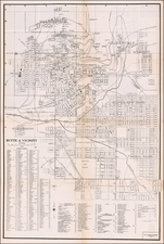 Montana Map By Butte Chamber of Commerce