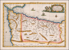 North Africa Map By  Gerard Mercator