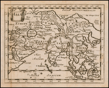 Asia Map By Sir Jonas Moore