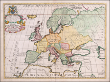 A New Map of Europe according to its Ancient General Divisions and Names…Capital Cities, Chief Rivers, Mountains &c. . . Dedicated to His Highness William Duke of Glocester