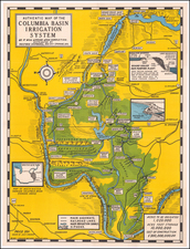 Washington and Pictorial Maps Map By Lindgren Brothers