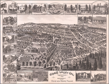 Other California Cities Map By E.S. Moore