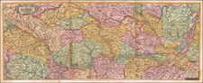 Netherlands, Belgium, Switzerland, France, Nord et Nord-Est and Mitteldeutschland Map By David Funcke