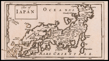 Japan Map By Sir Jonas Moore