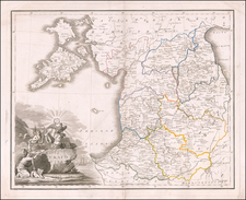 Baltic Countries Map By Alexander Wilbrecht