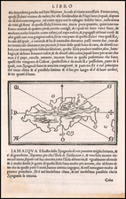 Hispaniola Map By Benedetto Bordone