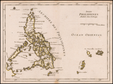 Philippines Map By Georges Louis Le Rouge