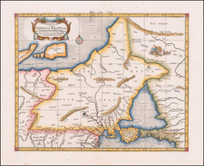 Poland, Ukraine, Baltic Countries, Denmark and Germany Map By  Gerard Mercator