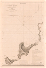 Chile Map By Abel Aubert   Du Petit-Thouars