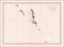 Canada Map By Jean Francois Galaup de La Perouse