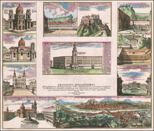 Austria Map By Johann Baptist Homann