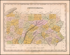 Pennsylvania Map By Anthony Finley