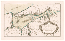 Canada Map By Jacques Nicolas Bellin