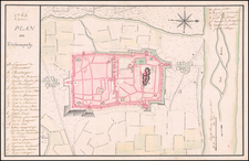 [Tiruchirappalli] 1763 Plan de Trichenapaly