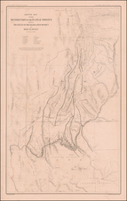 Southwest, Arizona and Utah Map By Clarence E. Dutton