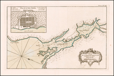 Plan de la Baye de Chibouctou nommee par les Anglois Halifax . . . 1763 (inset Plan of Halifax)