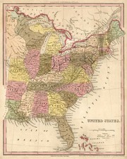 United States Map By Henry Schenk Tanner