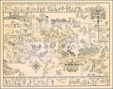 Oklahoma & Indian Territory and Pictorial Maps Map By Leonard Earl Warren