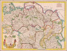 China, Central Asia & Caucasus and Russia in Asia Map By Guillaume Delisle / Jean-Claude Dezauche