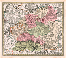 Baltic Countries Map By Matthaus Seutter