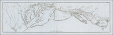 New England, Connecticut, New York State, Mid-Atlantic, New Jersey, Pennsylvania, Maryland, Southeast and Virginia Map By Henri Soules