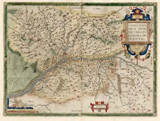 Europe and France Map By Abraham Ortelius