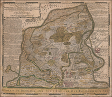 India Map By Matthaus Seutter