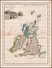 British Isles Map By George Louis Le Rouge